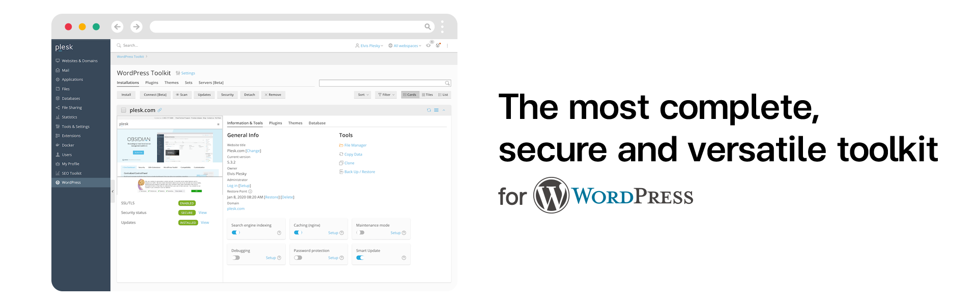 wordpress-plesk WordPress Toolkit